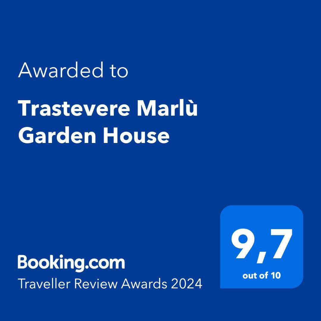 Trastevere Marlu Garden House Apartman Róma Kültér fotó